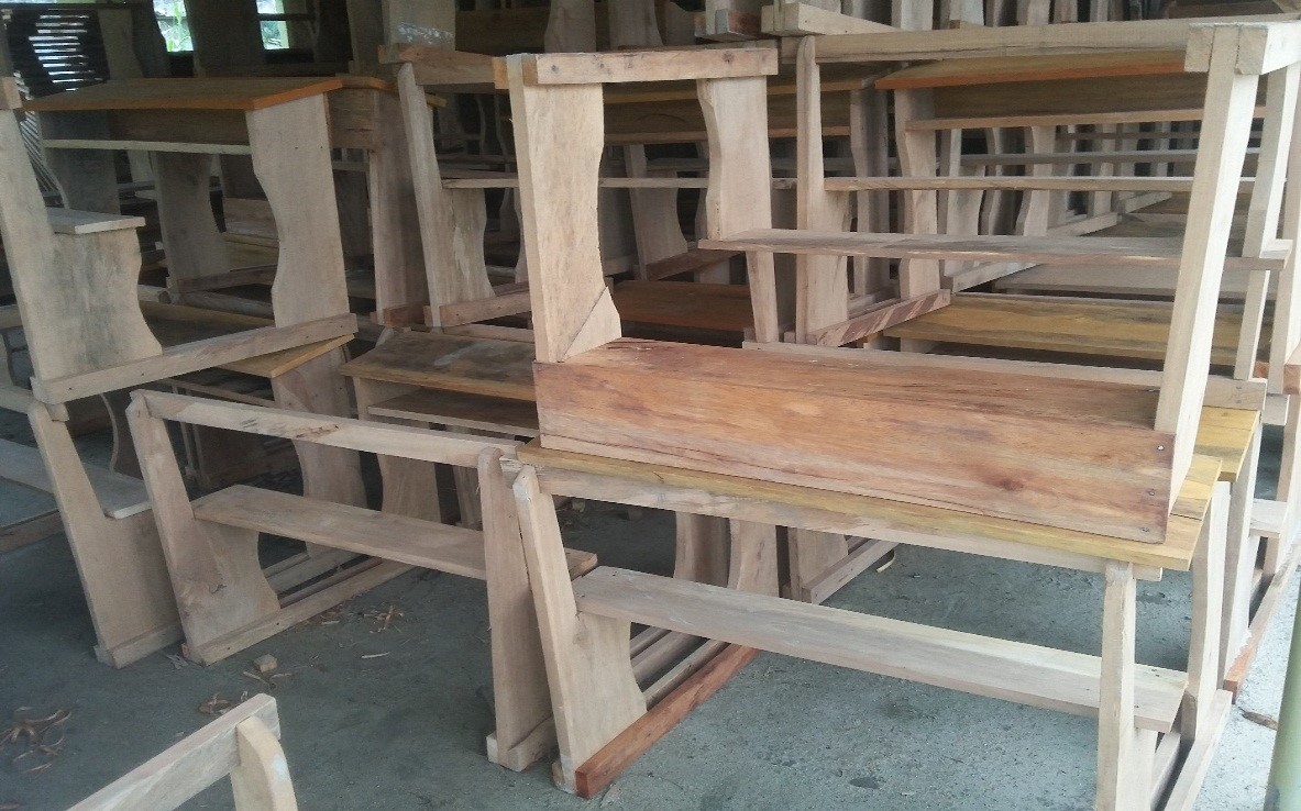 MANUFACTURING OF 1000 DUAL DESK AND 500 HEXAGONAL CHAIRS