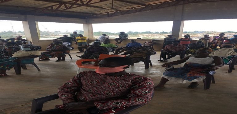 DCE VISITS COMMUNITIES IN ELLEMBELLE