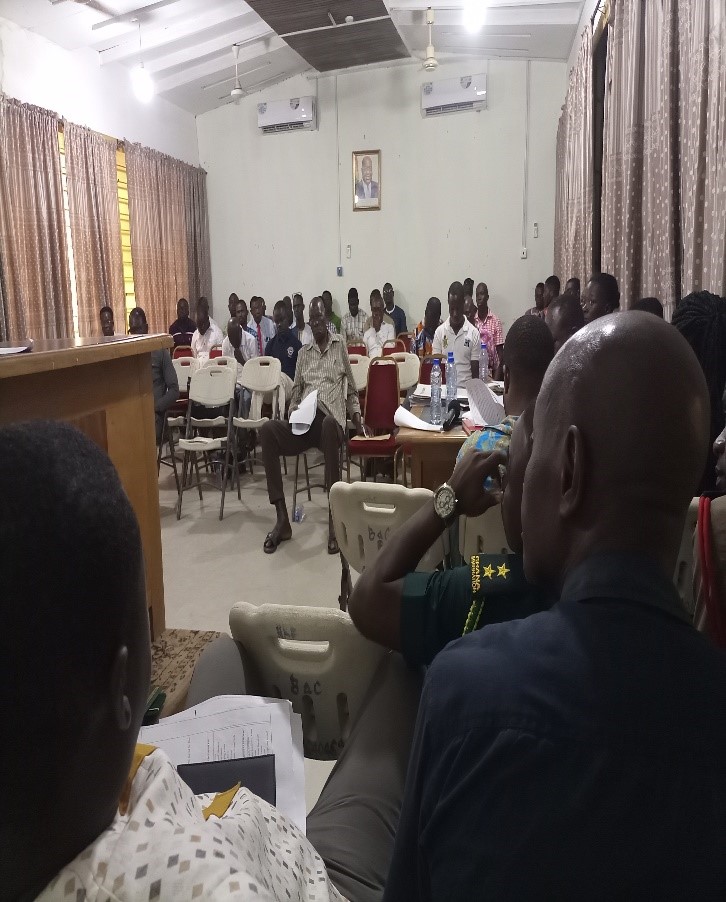 ELLEMBELLE DISTRICT ASSEMBLY HELD ITS MAIDEN ASSEMBLY MEETING IN THE 4TH SESSION OF THE FOURTH ASSEMBLY.